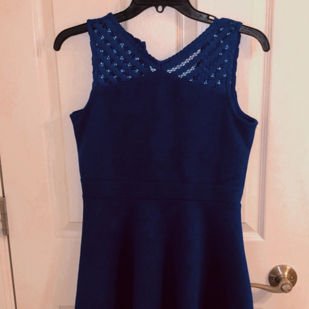 Cross Blue dress